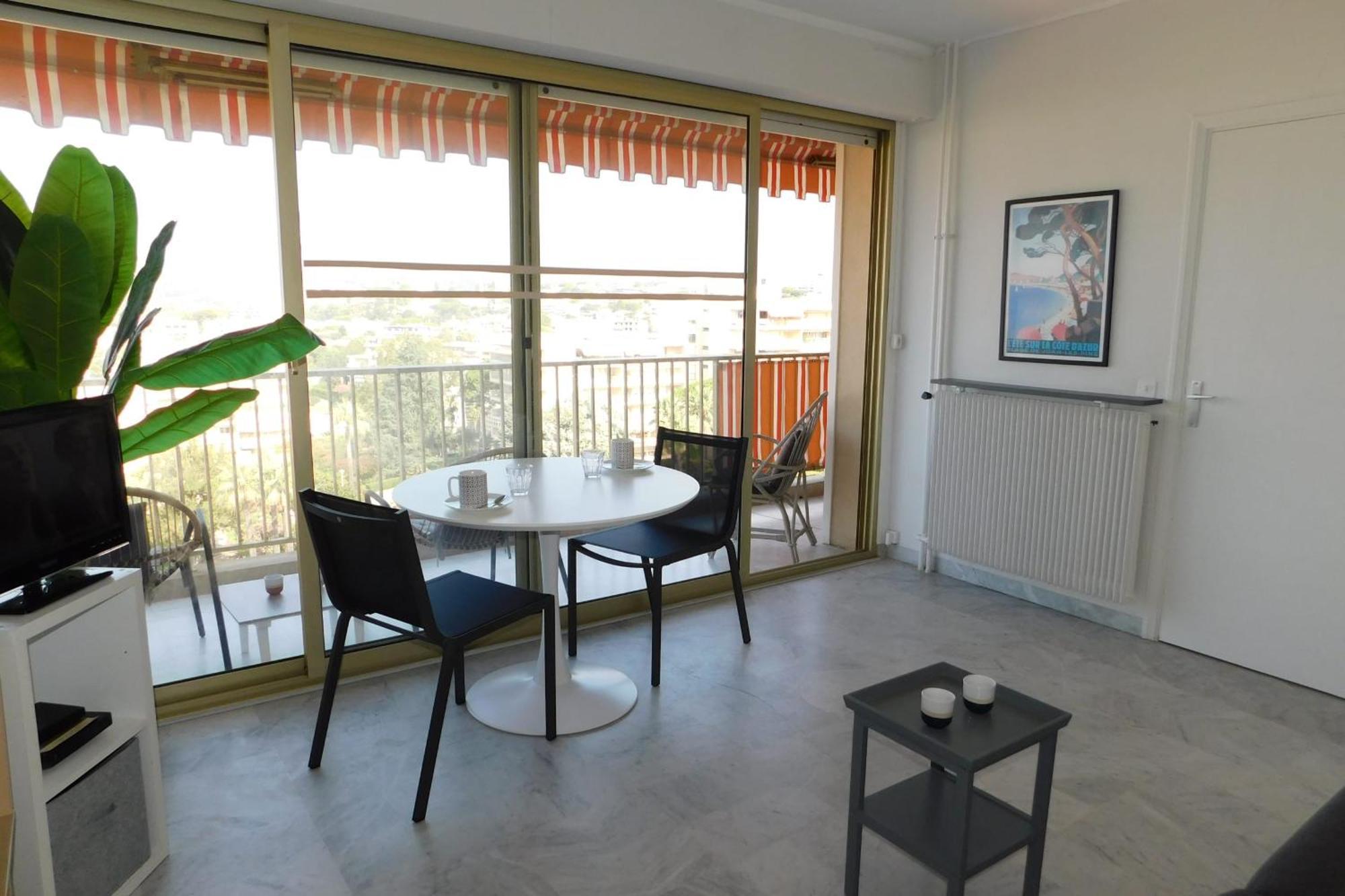 Appartement Charming T2 Eden Park With Swimming Pool Private Parking à Juan-les-Pins Extérieur photo