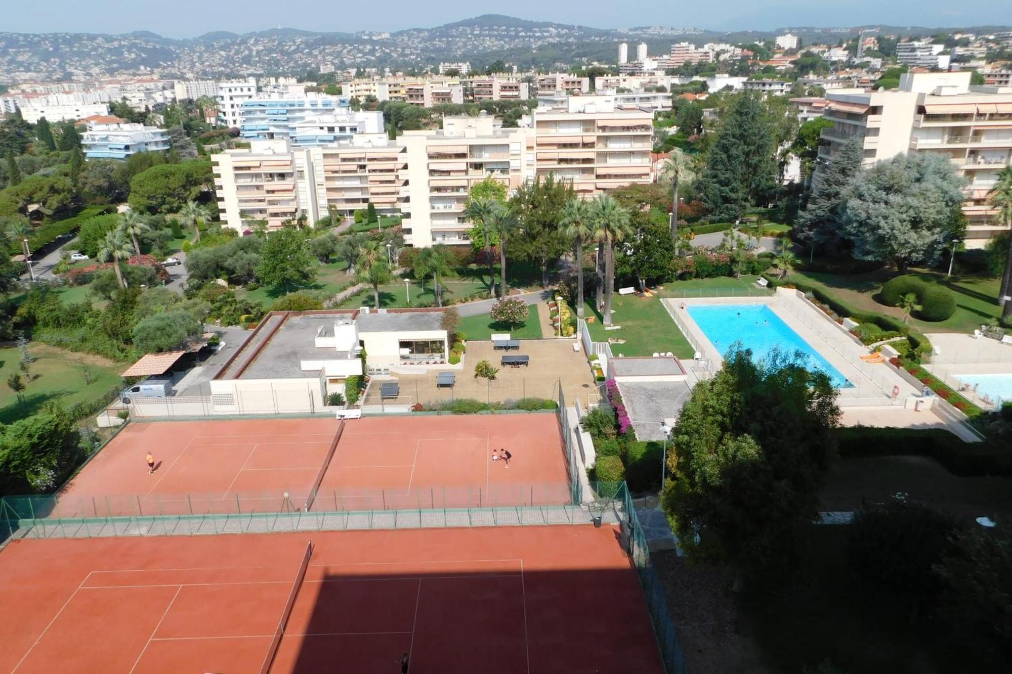 Appartement Charming T2 Eden Park With Swimming Pool Private Parking à Juan-les-Pins Extérieur photo